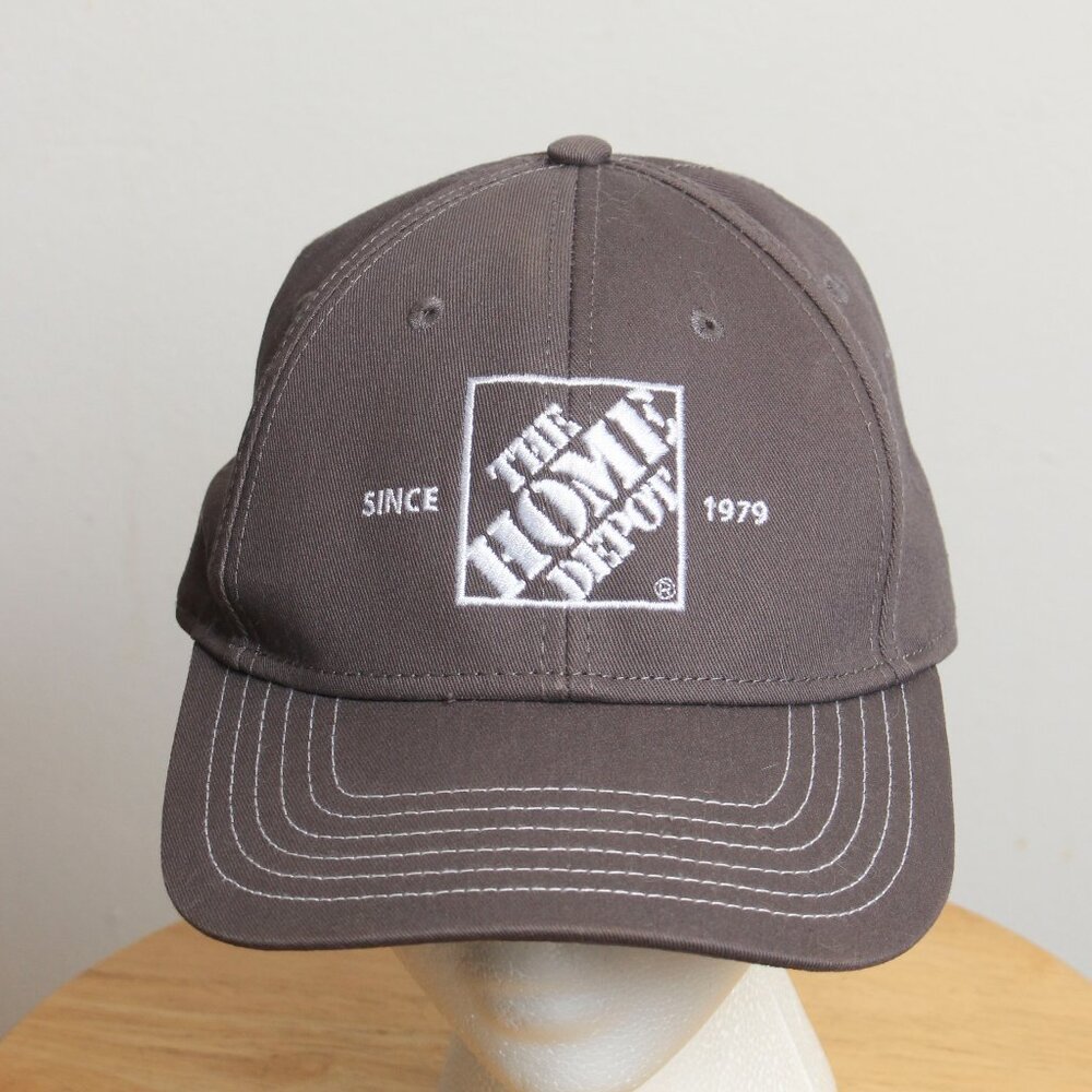 The Home Depot Employee Hat Men OS Gray Snapback
